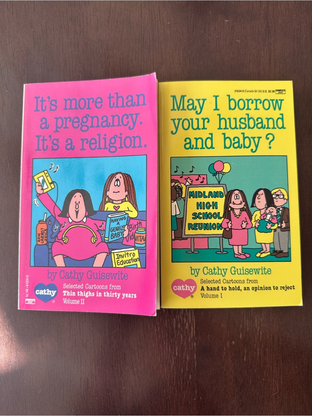 Selected comics by Cathy Guisewite